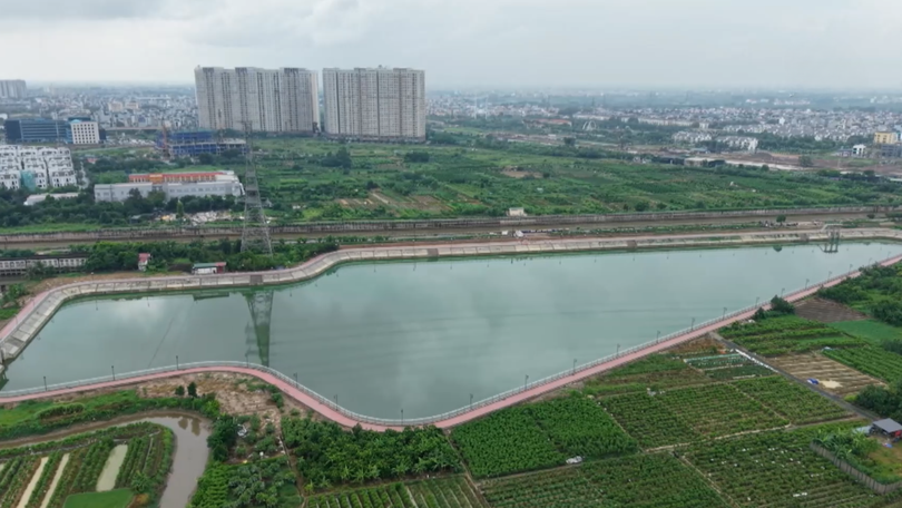 Hồ điều hòa Yên Nghĩa : Từ chống ngập đến không gian xanh