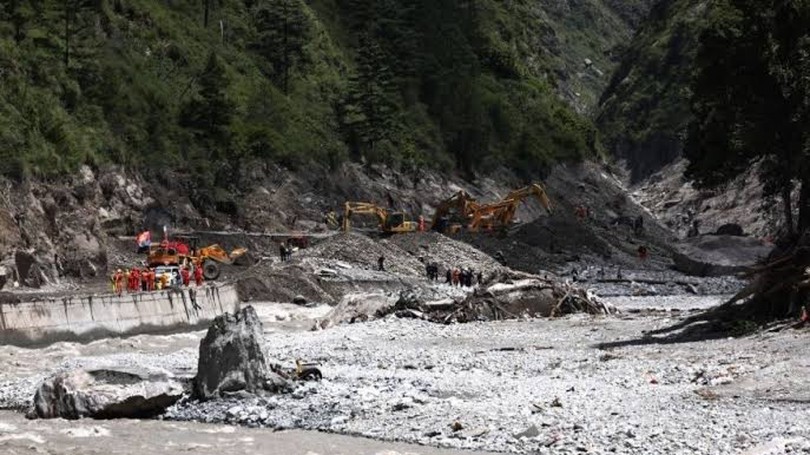 Nepal mở cửa tiếp nhận cứu trợ quốc tế sau lũ quét