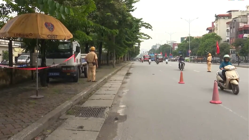CSGT Hà Nội ứng trực bảo đảm giao thông suốt kỳ nghỉ lễ