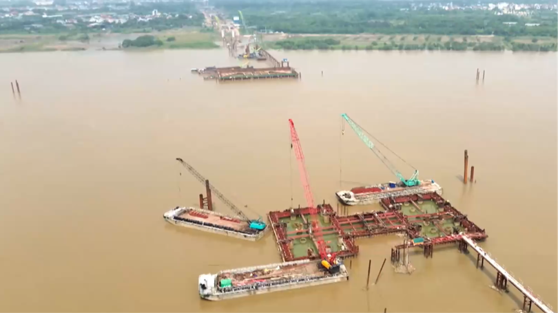 Cầu Ngọc Hồi tăng tốc, phấn đấu hoàn thành trước APEC 2027