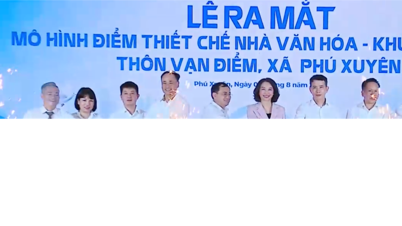 Hà Nội ra mắt mô hình thiết chế văn hóa cơ sở