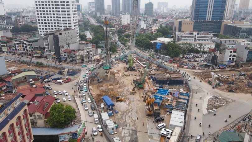 Tăng tốc thi công dự án Metro Văn Cao – Hòa Lạc