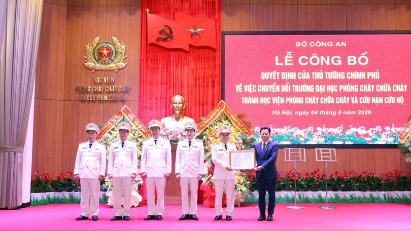 Chuyển đổi trường Đại học Phòng cháy chữa cháy thành Học viện