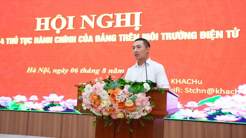 Hà Nội tập huấn 4 thủ tục hành chính của Đảng trên môi trường điện tử