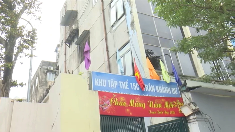 Hà Nội: Chung cư cũ 15C Trần Khánh Dư sắp được xây mới