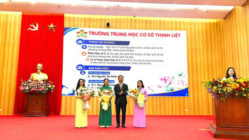 Phường Hoàng Mai có 6 trường học công lập sau sắp xếp