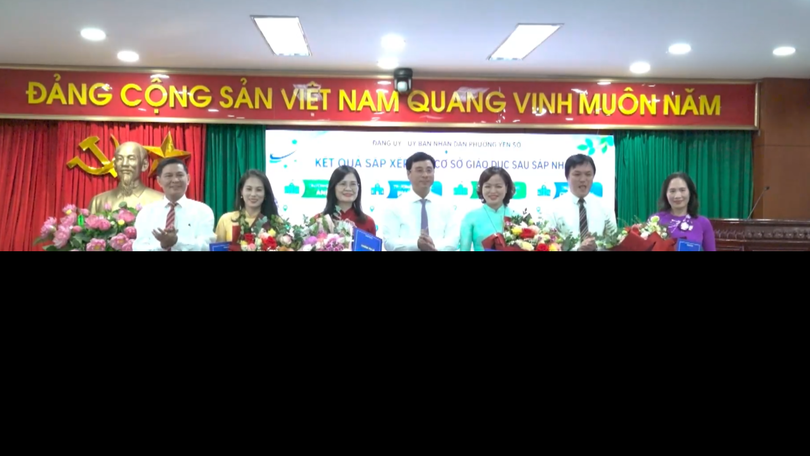 Yên Sở sắp xếp trường công lập, nâng cao chất lượng giáo dục