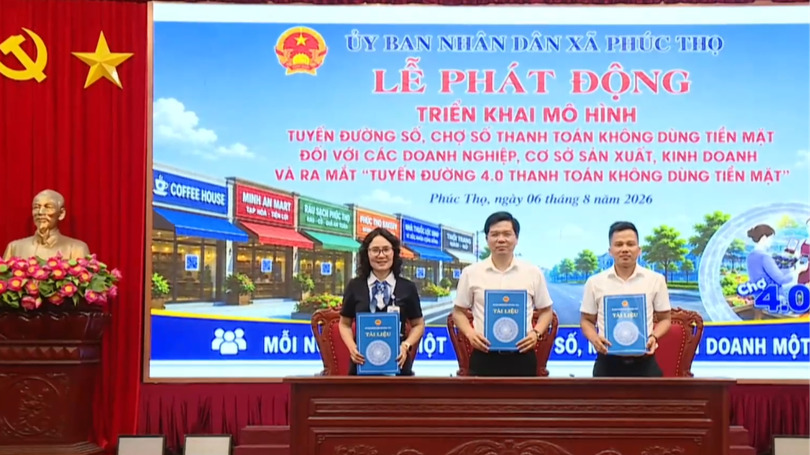 Tuyến đường 4.0 - Dấu ấn chuyển đổi số ở cơ sở