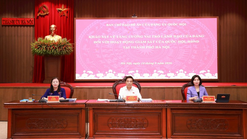 Tăng cường vai trò lãnh đạo của Đảng đối với hoạt động giám sát