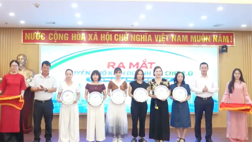 Phường Giảng Võ ra mắt Tuyến phố kinh doanh số và Chợ 4.0