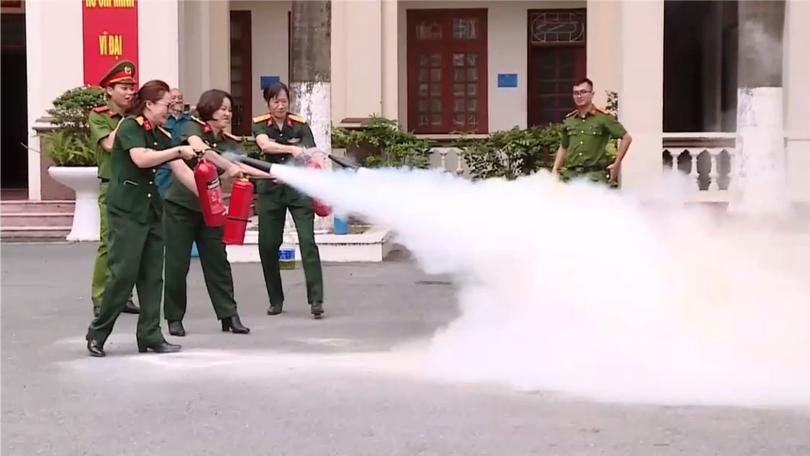 Phường Hà Đông chủ động PCCC, sẵn sàng phòng chống thiên tai