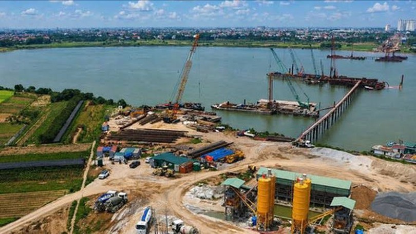 Cầu Ngọc Hồi đạt sản lượng hơn 23% giá trị hợp đồng