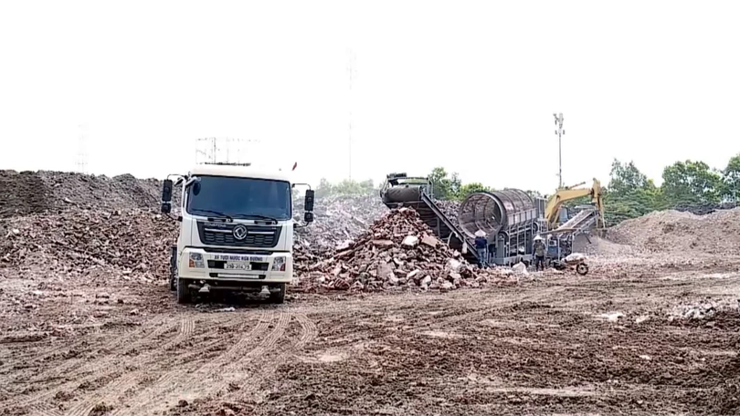 Hà Nội công khai 81 điểm tập kết chất thải xây dựng