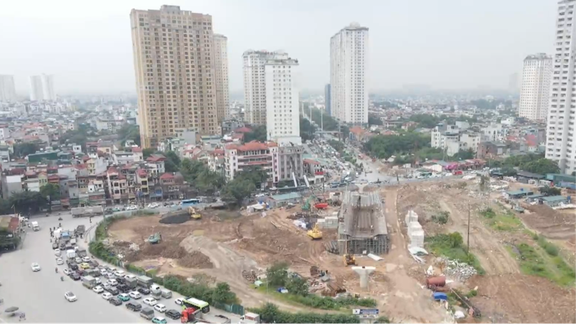 Nút giao Phạm Tu - đường 70 thi công 'nước rút'
