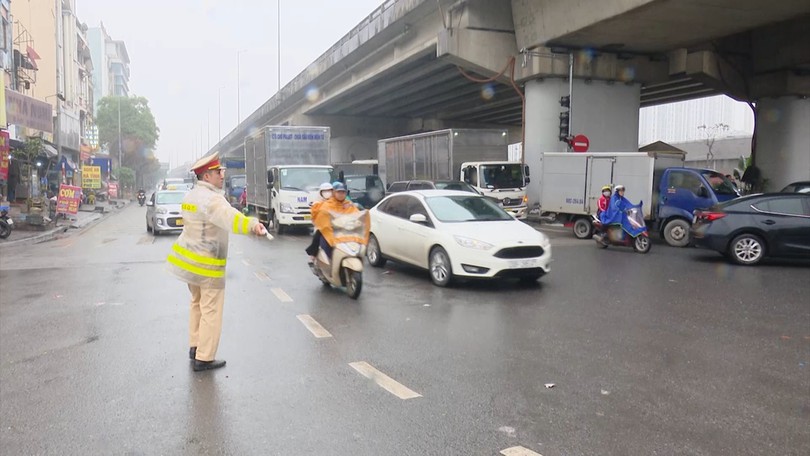 Chủ động đảm bảo giao thông trong thời tiết mưa