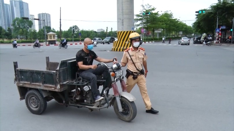 Xử lý trường hợp giả danh thương binh chở hàng cồng kềnh