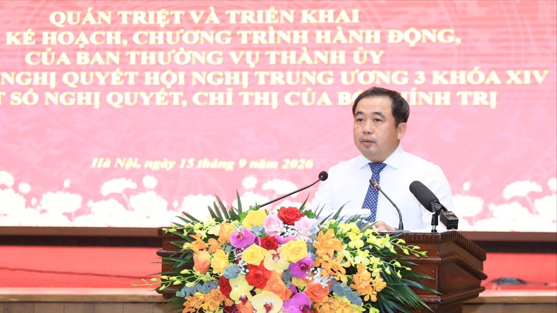 Thủ đô phải là nơi để Nghị quyết Trung ương thấm sâu từng ngành, lĩnh vực