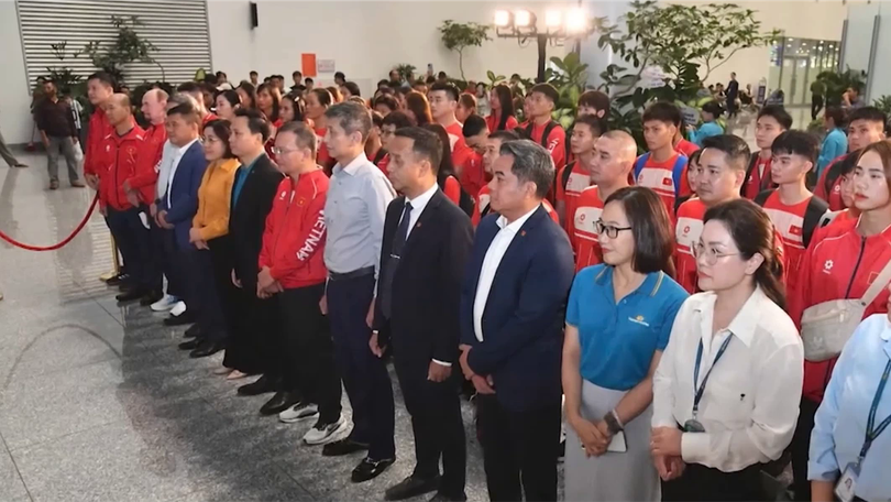 Đoàn Thể thao Việt Nam bắt đầu hành trình chinh phục ASIAD 2026