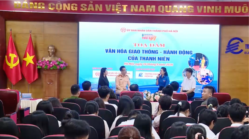 Vì an toàn giao thông Thủ đô: Hành động từ thế hệ trẻ
