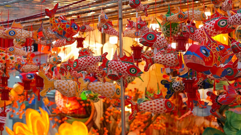 Sắc màu Trung thu truyền thống giữa lòng phố cổ