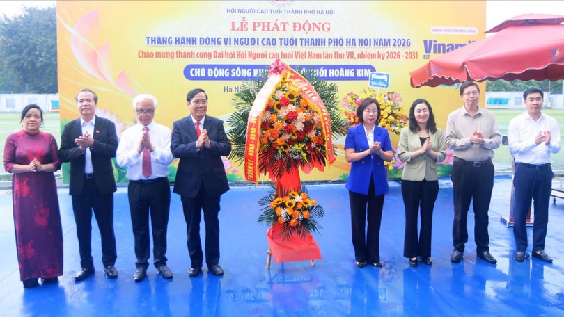 Phát động "Tháng hành động vì Người cao tuổi thành phố Hà Nội năm 2026"