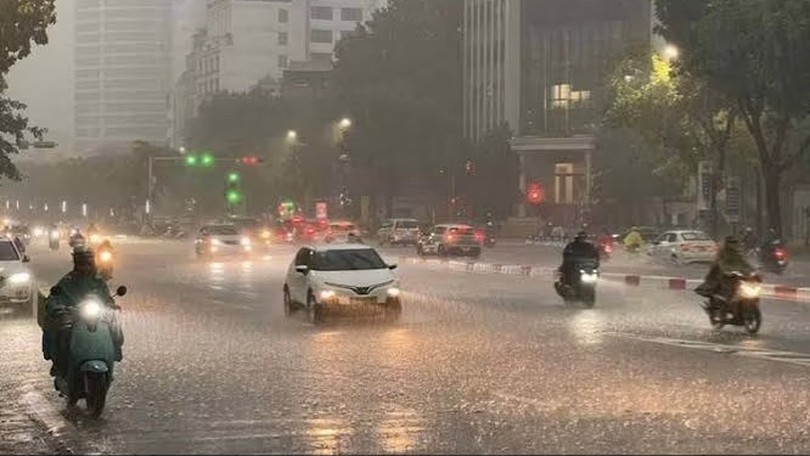 Hà Nội mưa lớn sẽ giảm dần