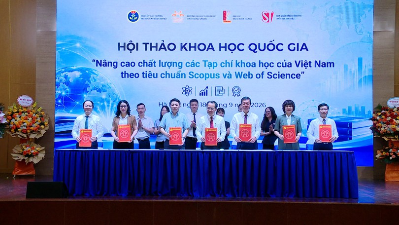 Trường đại học hợp tác nâng chất lượng tạp chí khoa học