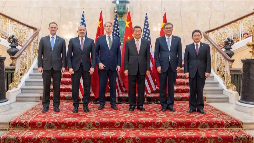 Quan chức thương mại Mỹ - Trung Quốc hội đàm trước hội nghị thượng đỉnh