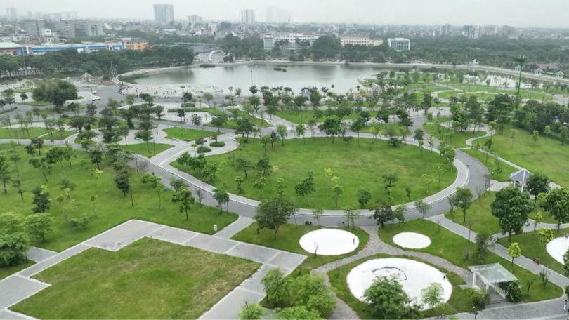 Công viên Long Biên - Điểm xanh giữa lòng đô thị