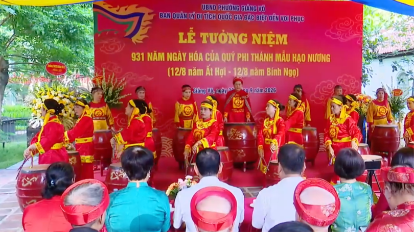 Lễ tưởng niệm 931 năm "Ngày hóa Quý phi Thánh mẫu Hạo Nương"