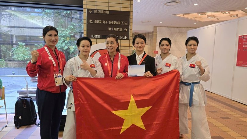 Karate mang về HCV đầu tiên cho thể thao Việt Nam