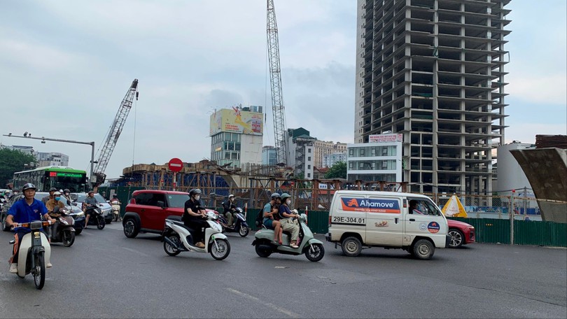 Điều chỉnh giao thông Vành đai 1 qua nút giao Nguyễn Chí Thanh