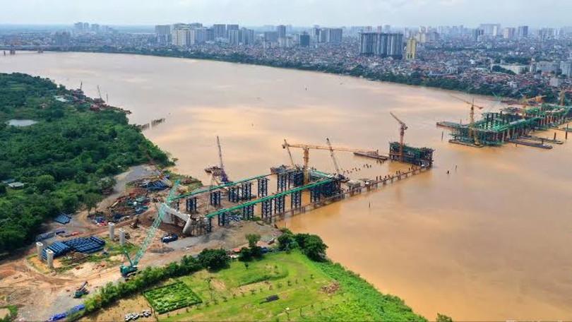 Cầu Trần Hưng Đạo tăng tốc, phấn đấu hoàn thành trong năm 2027