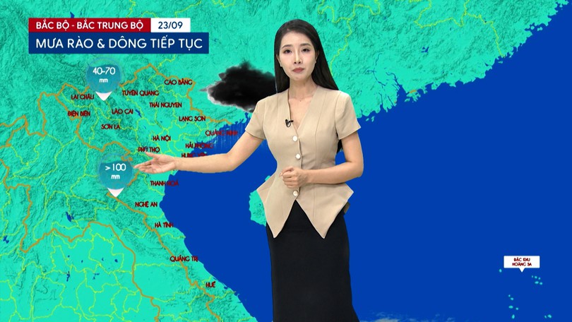 Dự báo thời tiết tối | 23/09/2026