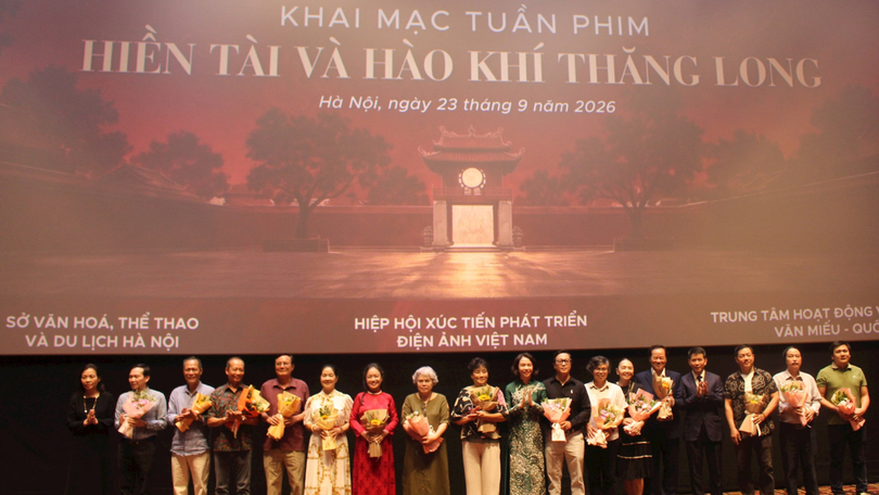 Khai mạc tuần phim “Hiền tài và hào khí Thăng Long”