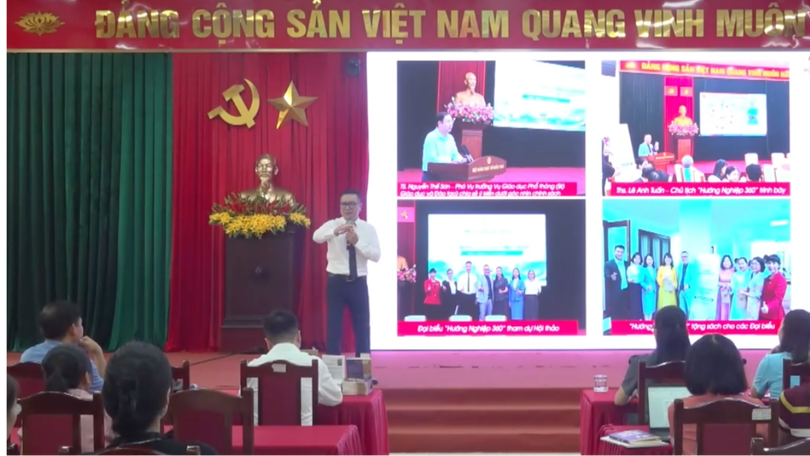 Xã Minh Châu tập huấn nghiệp vụ tư vấn hướng nghiệp