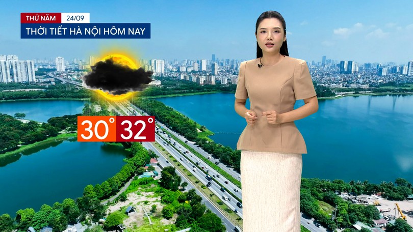 Dự báo thời tiết tối | 24/09/2026