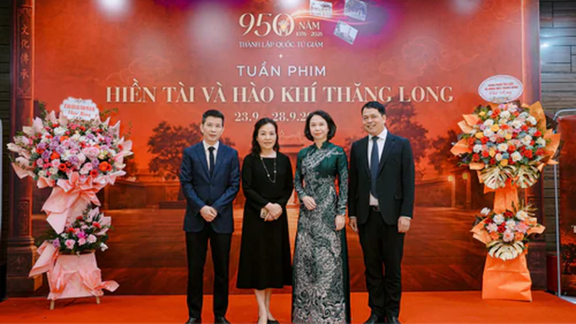 Khai mạc Tuần phim “Hiền tài và hào khí Thăng Long”