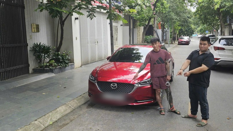 Triệt phá nhóm đập kính ô tô trộm tài sản