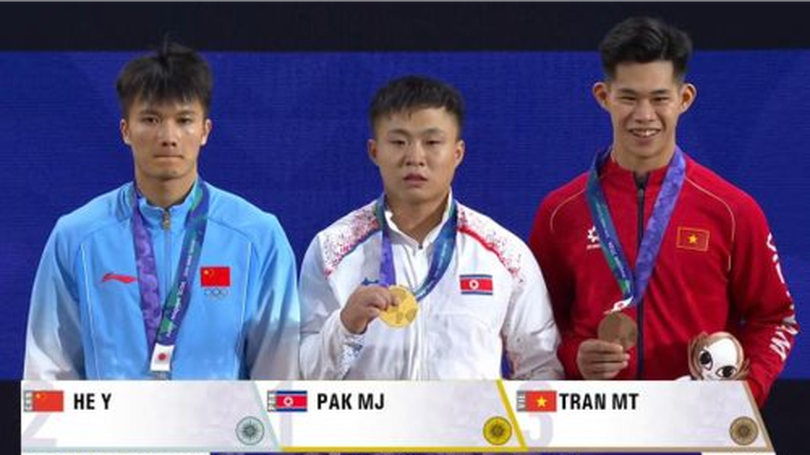 Cử tạ Việt Nam giành huy chương đầu tiên