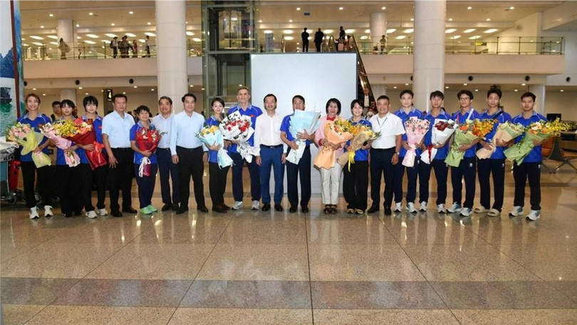 Ngày về vinh quang của đội tuyển Karate Việt Nam