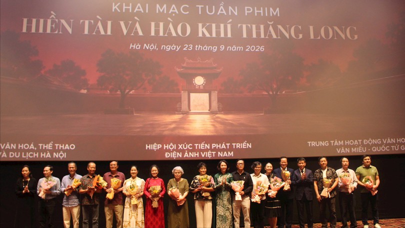 Tuần phim 'Hiền tài và hào khí Thăng Long'