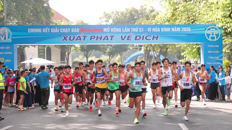 Chung kết Giải chạy Báo Hànộimới mở rộng lần thứ 51 - Vì hoà bình 2026