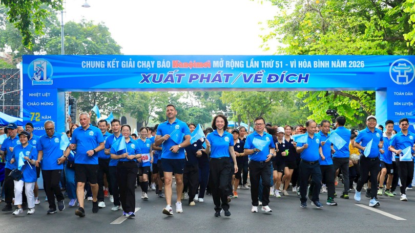 Những bước chạy kết nối, lan tỏa hình ảnh Thủ đô