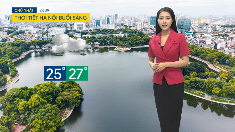 Dự báo thời tiết sáng | 27/09/2026