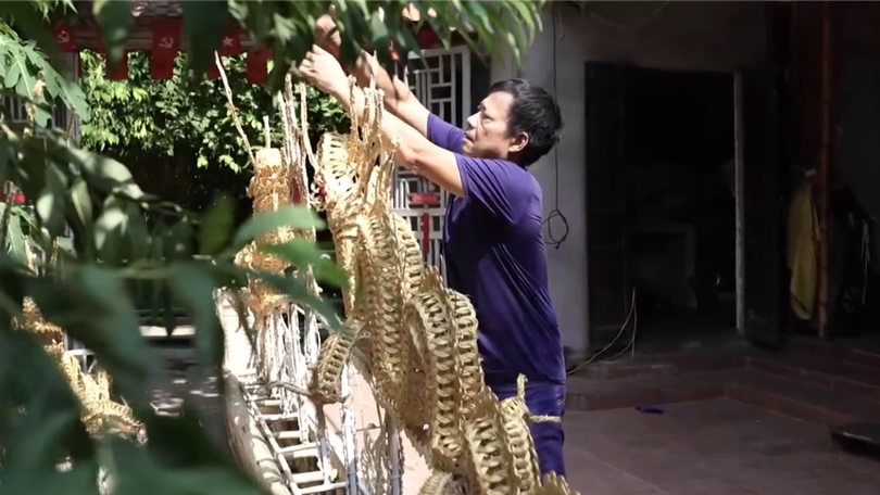 Phú Vinh - Nét đẹp làng mây tre đan