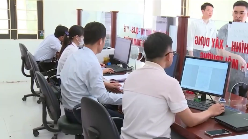 Xã Ứng Hòa: Tỷ lệ giải quyết thủ tục hành chính đạt 98,8%
