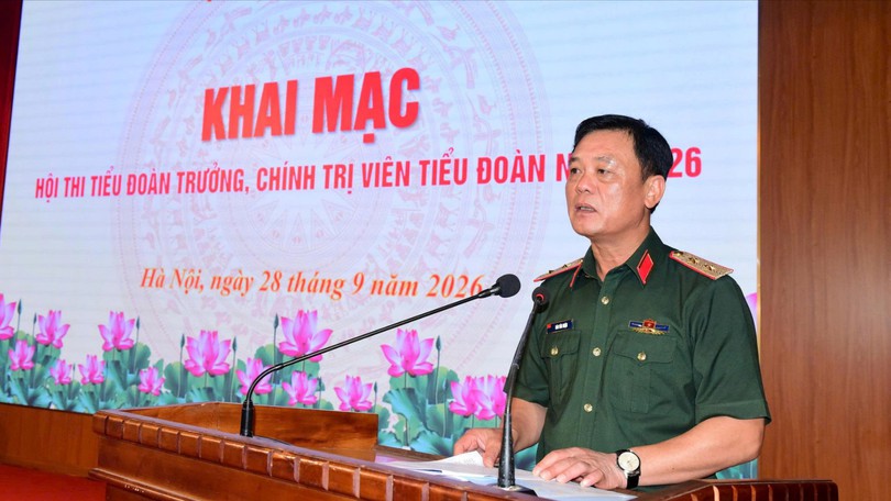 Khai mạc Hội thi Tiểu đoàn trưởng, Chính trị viên tiểu đoàn năm 2026