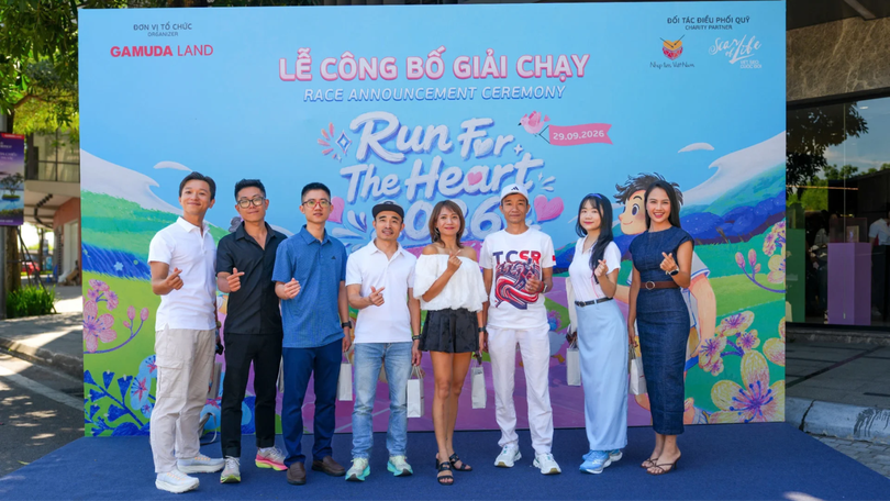Khởi động giải chạy ‘Run for the heart - Chạy vì trái tim 2026’