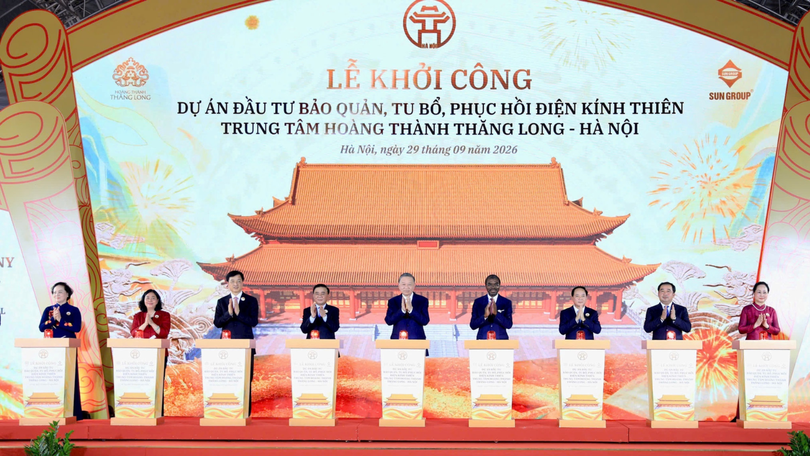 Khởi công dự án bảo quản, tu bổ, phục hồi Điện Kính Thiên